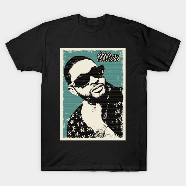 Vintage Usher T-Shirt by Pinjem Seratus